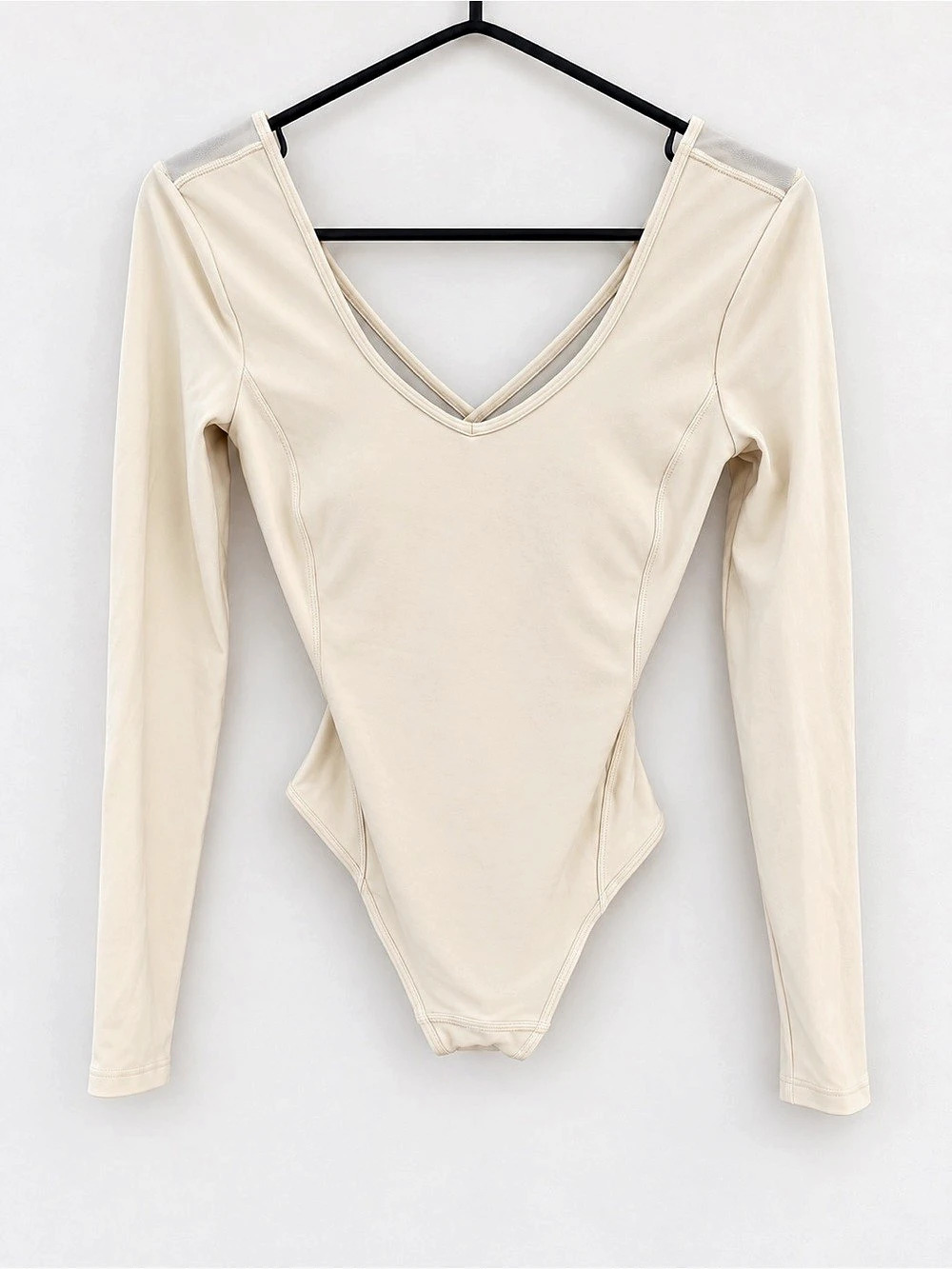 lululemon Wundermost Ultra-Soft Nulu Wrap-Front Long-Sleeve Bodysuit Wundermost